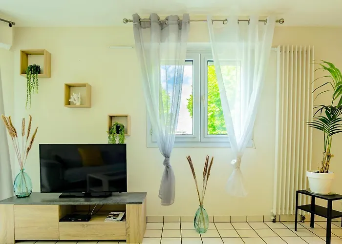 100 Geneve Joli T2 Avec Place De Parking Privee Apartamento *